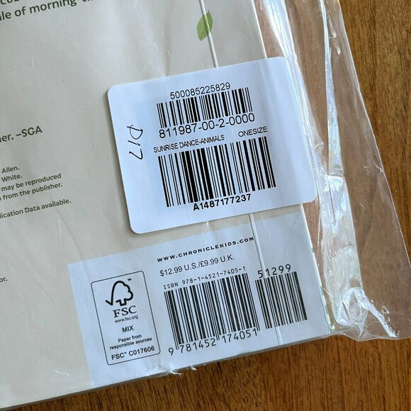 "Sunrise Dance" interactive board book NWT - Picture 6 of 9